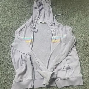 roxy zip up sweatshirt